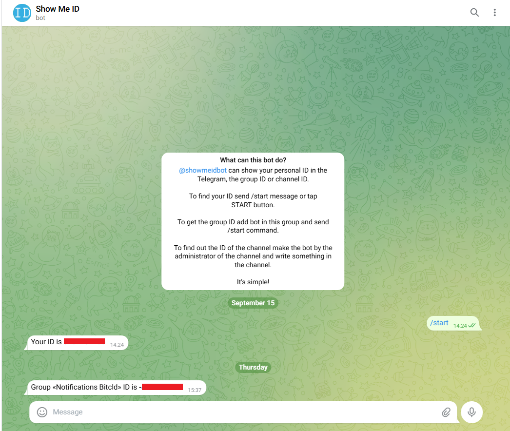Creación de bot en Telegram